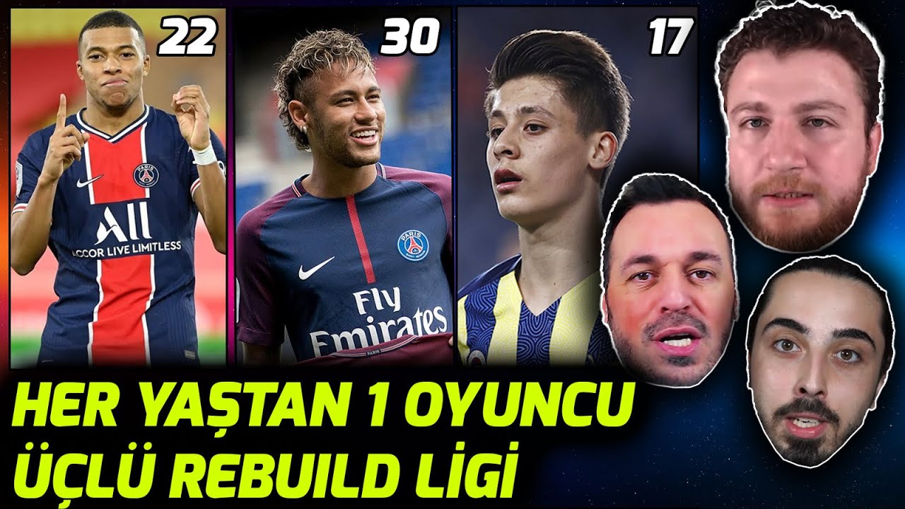 Haaland-Lewa Çift Forvet! | Her Yaştan 1 Oyuncu Rebuild | Üçlü RL #9 w/ @ardenpapazyan @OnurOnline