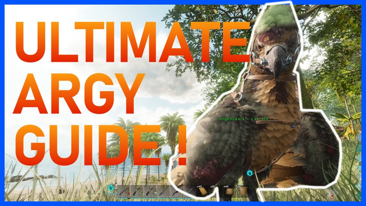 How to tame a Argentavis Ark ASA (PVP)