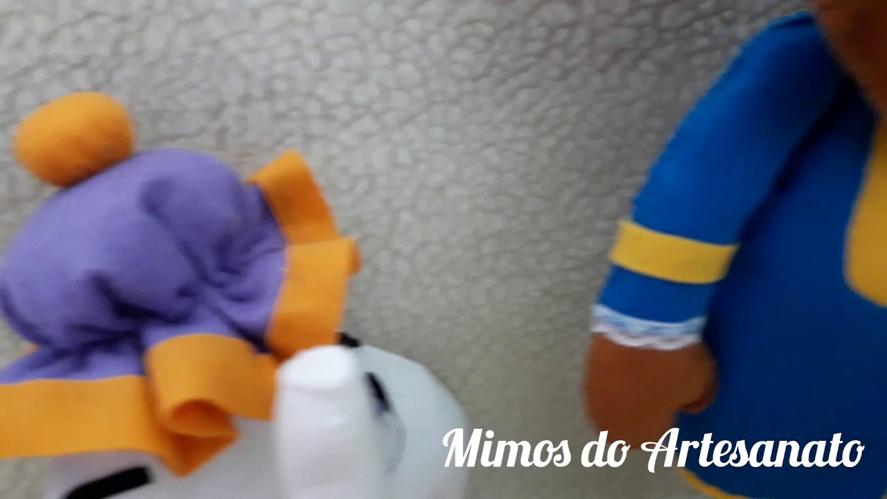 A Bela e a Fera - Feltro
