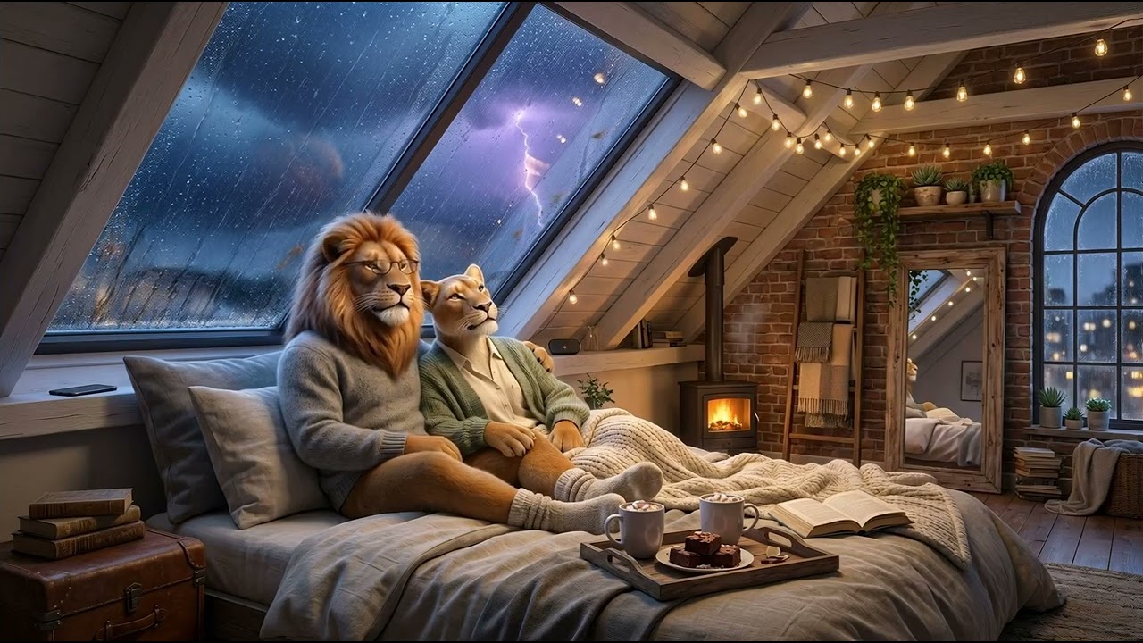 Rainy Night Jazz 🌧️ Cozy Music for Deep Sleep, Study & Relaxation