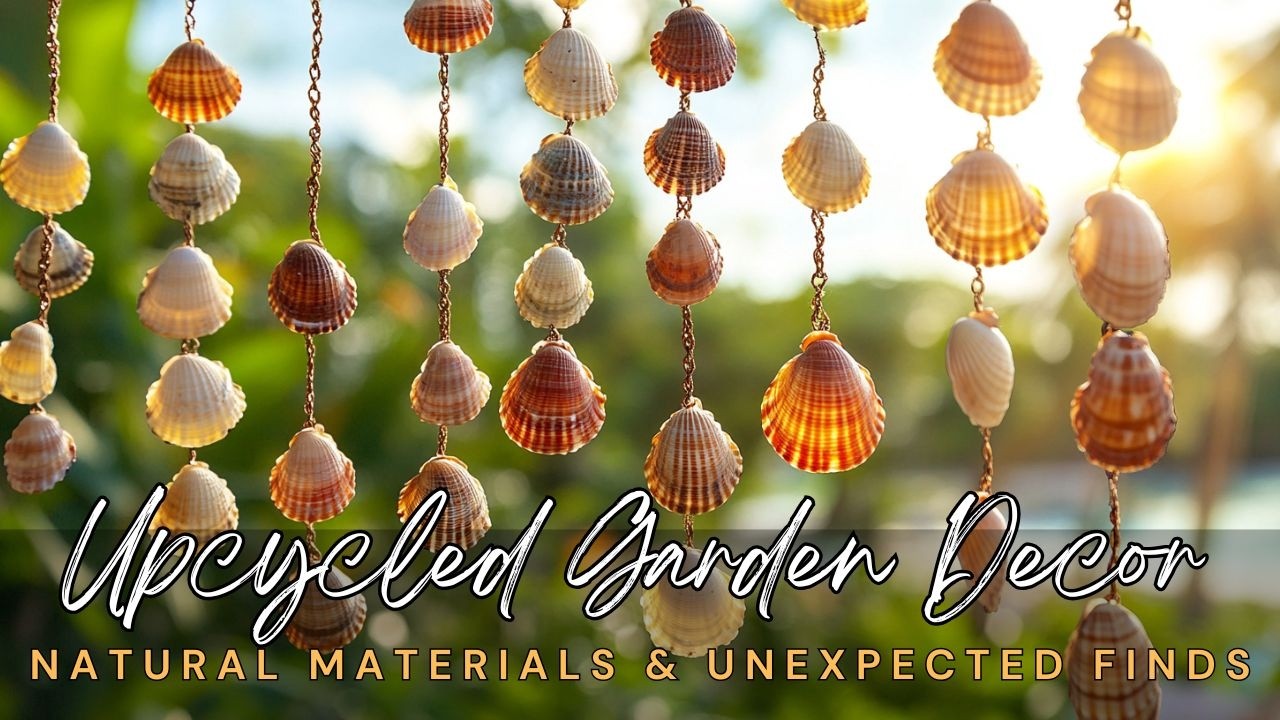 🍂🪵 Upcycled Garden Decor Ideas for Small Spaces with Natural Materials and Unexpected Finds