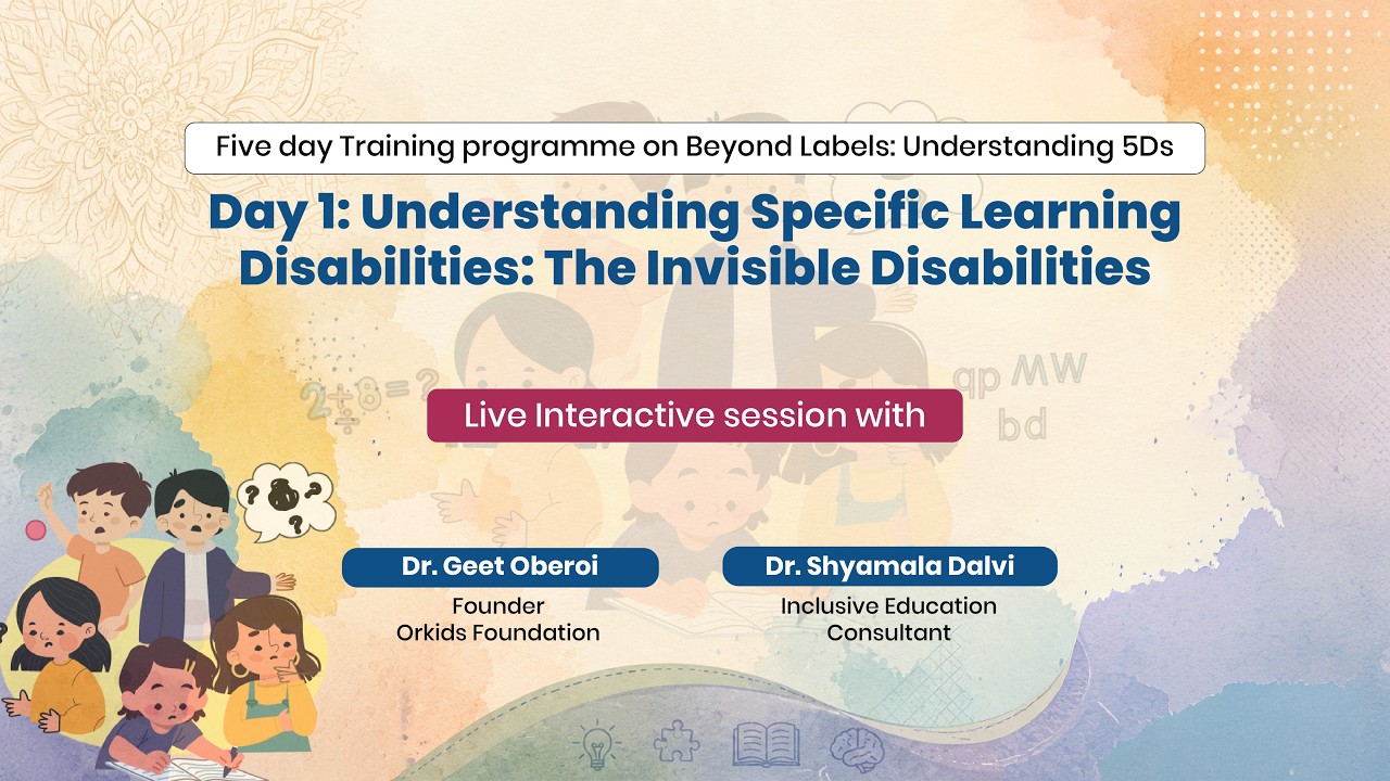 Day 1: Understanding Specific Learning Disabilities: The Invisible Disabilities