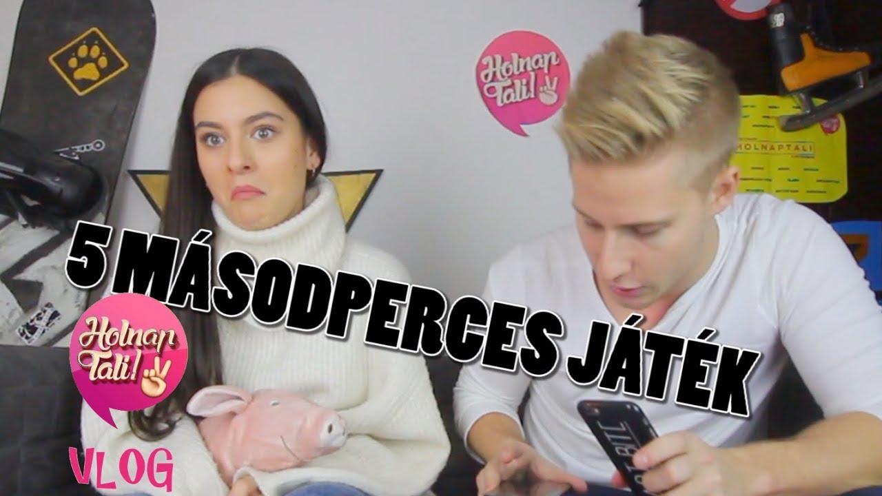 5 másodperces kihívás Kovács Gyopárral – Holnap Tali Vlog