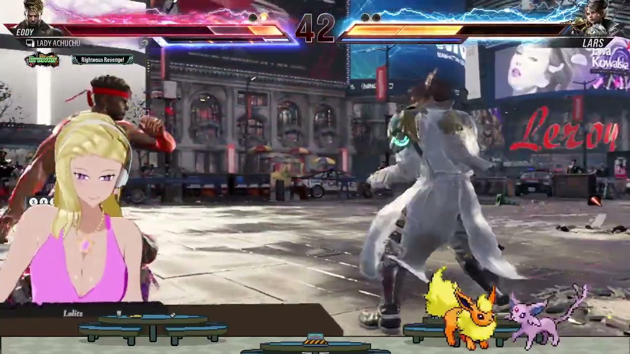 EDDY VS LARS (TEKKEN 8 GAMEPLAY JULY 7,  2024)