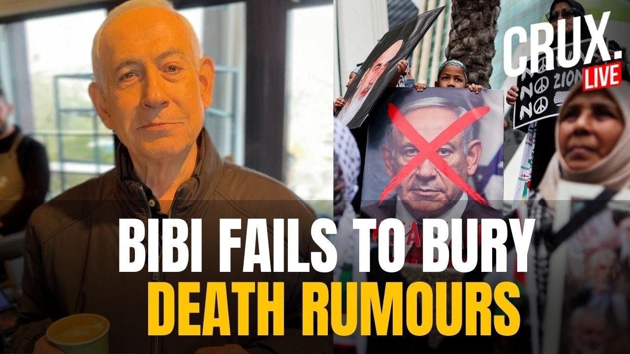 LIVE | 'Netanyahu Dead' Claim Gains More Traction As New 'AI Video' At Cafe Under Scrutiny