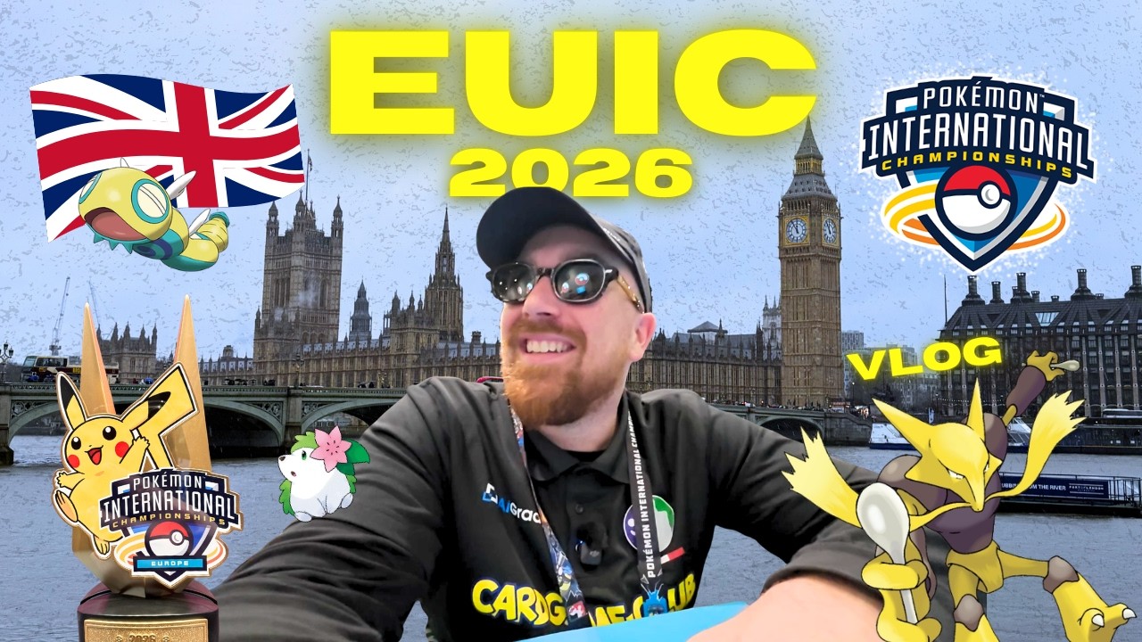 IL TORNEO POKÉMON PIÙ GRANDE DI SEMPRE - EUIC 2026 Vlog