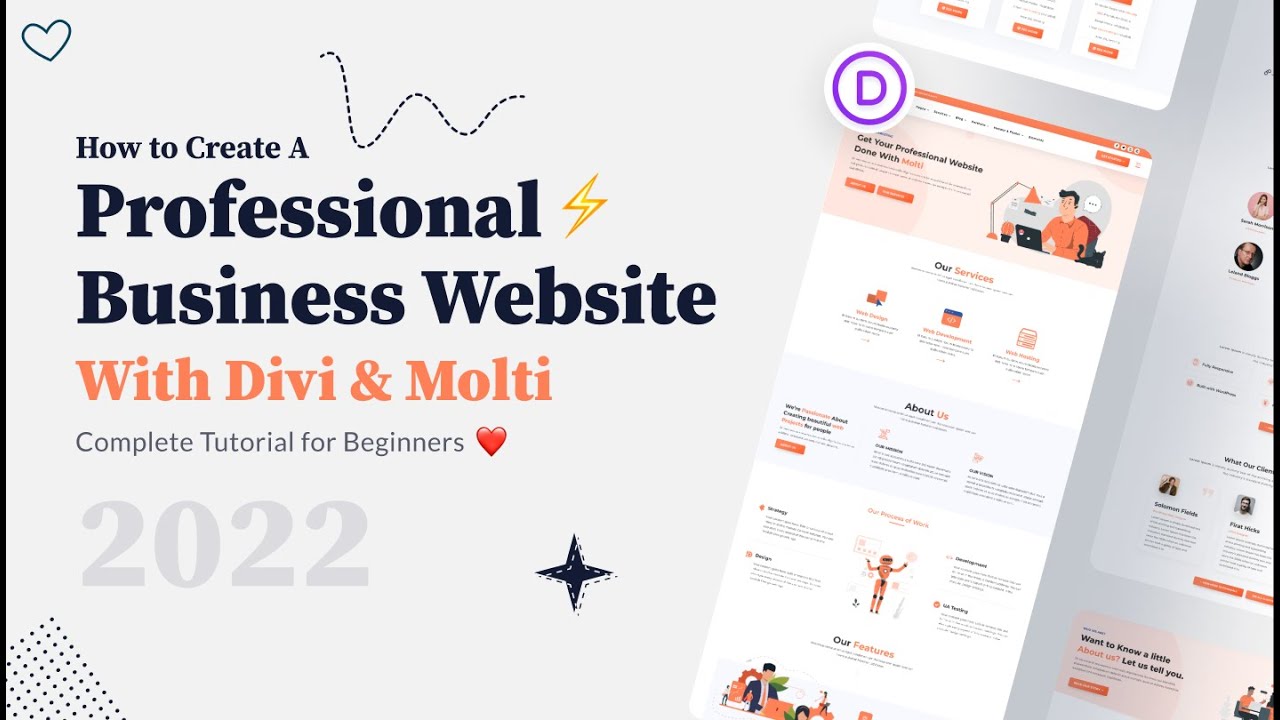 How to Create a Website with Divi Theme & Molti Child Theme 2023 | For Beginners