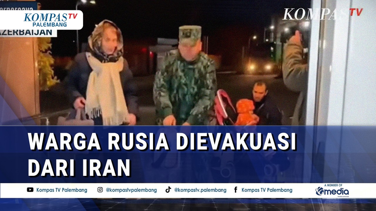 Perang Memanas! Warga Rusia Dievakuasi dari Iran