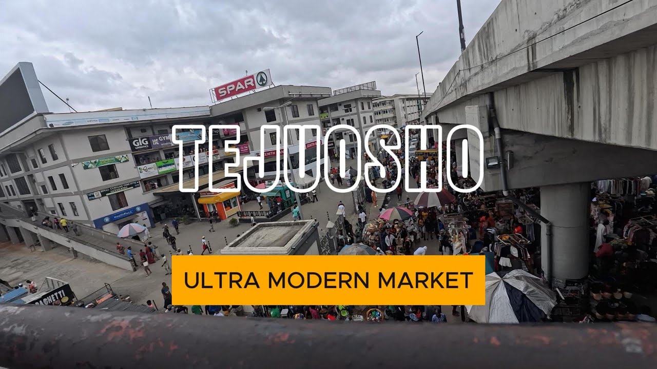 YABA / TEJUOSHO MARKET WALK BY: LAGOS IS BEAUTIFULLY CHANGING.