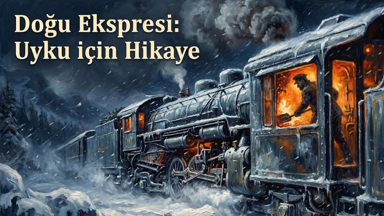 ❄️Dışarıda Fırtına, İçeride Huzur: Tarihi Doğu Ekspresi'nde Bir Gece |Uyku İçin Hikaye 