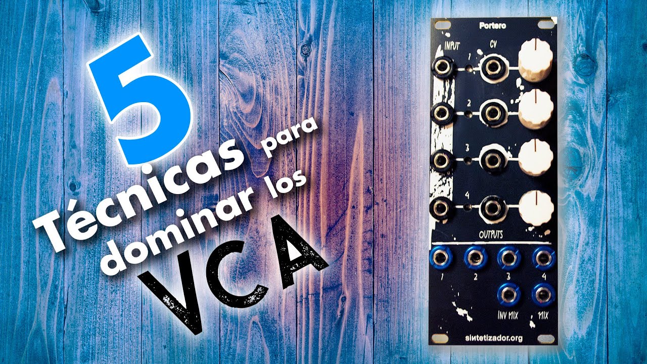 Construye Tu Propio Cuádruple VCA  y Aprende a Usarlo Como un Experto