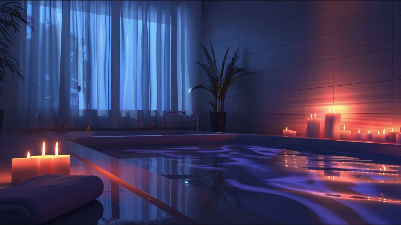 🕯️ Deep Calm & Stress Relief | Peaceful Candle Ambience | Relaxing Background for Sleep & Study