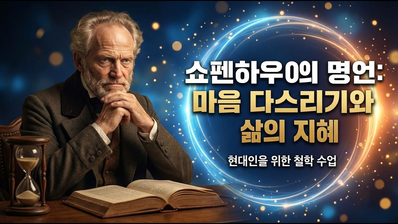쇼펜하우어의 명언 통한 마음 다스리기와 삶의 지혜를 얻는다!!