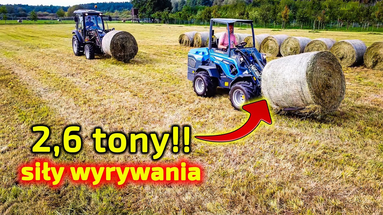 2,6 тонны!!! 👉 Тяговое усилие 👉 Мини-погрузчик MultiOne