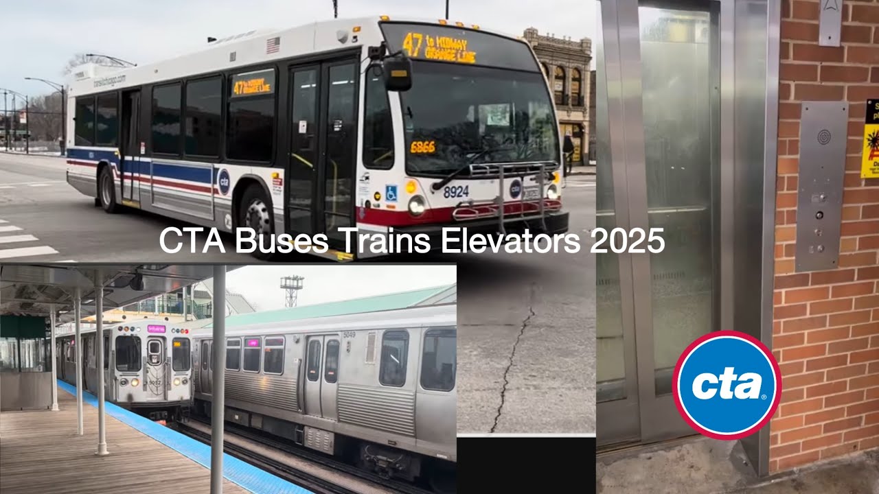 CTA Buses Trains And Elevators (2025)