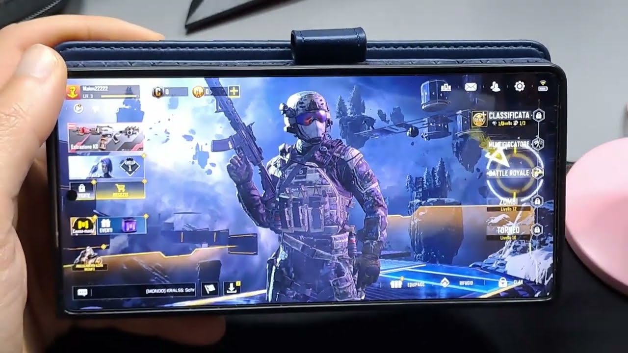 Samsung Galaxy S25 Ultra COD Mobile Gaming Test | Snapdragon 8 Elite, 120Hz !!