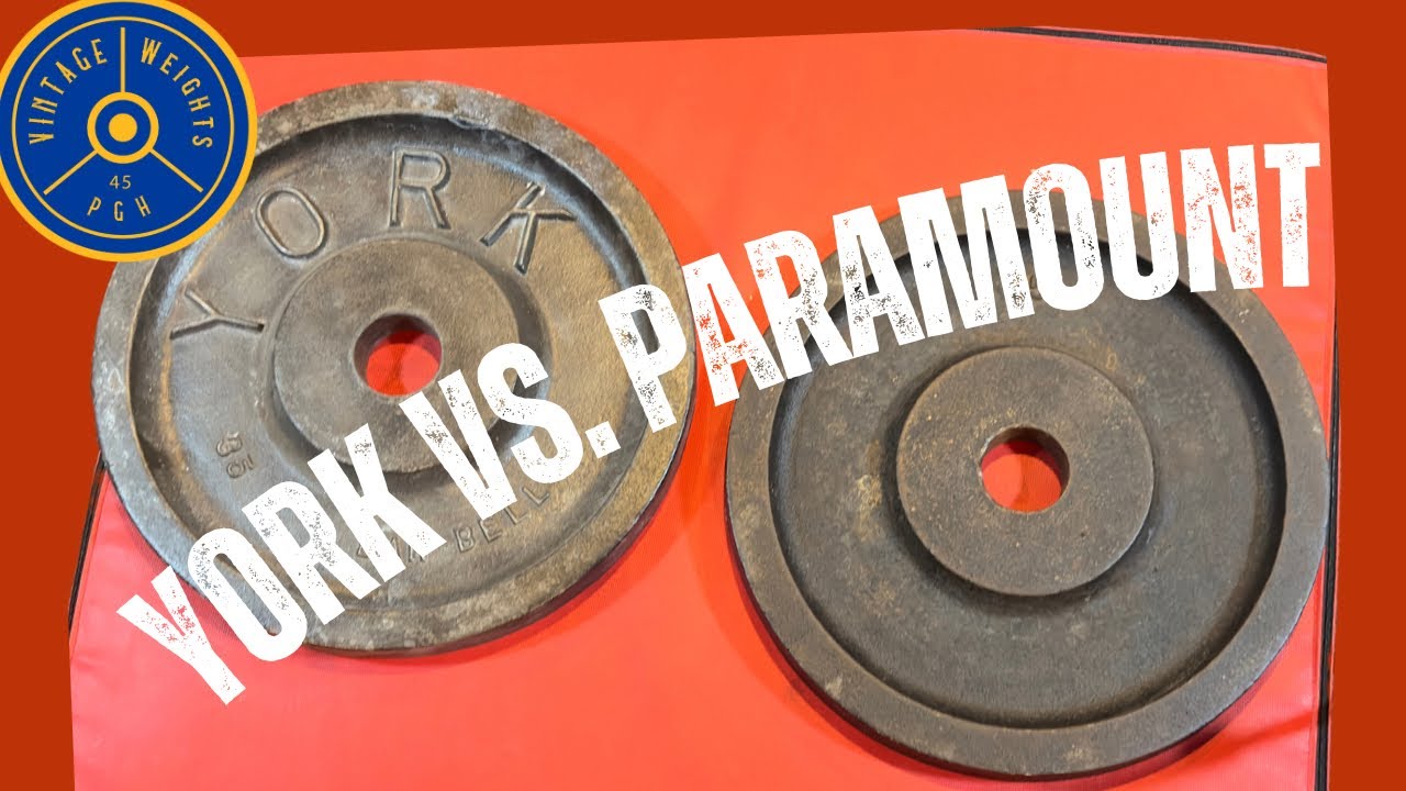 York vs. Paramount 35 lb Comparison | Identify Valuable Vintage Weights! | Which is Which?