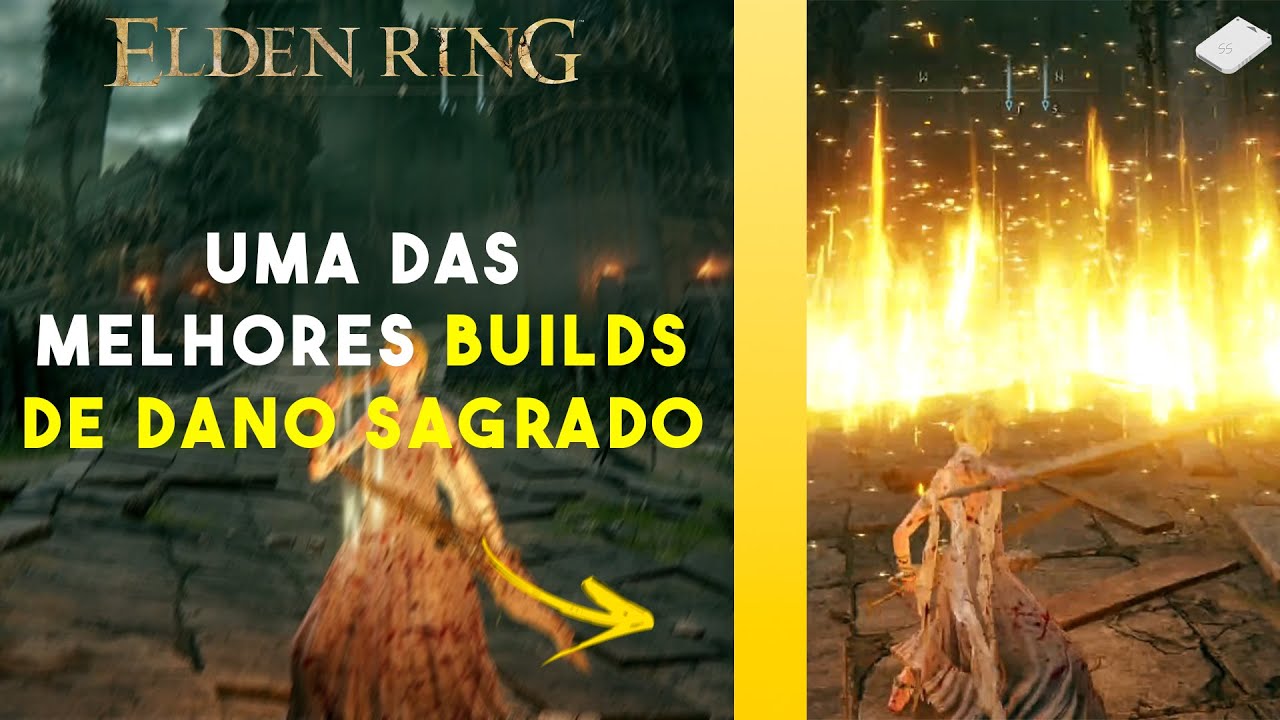 A MELHOR BUILD DE DANO SAGRADO | BUILD PURA F&Eacute;