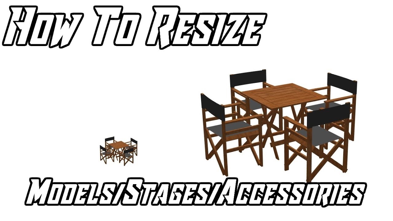 [MMD] How To Resize Models/Stages/Accessories