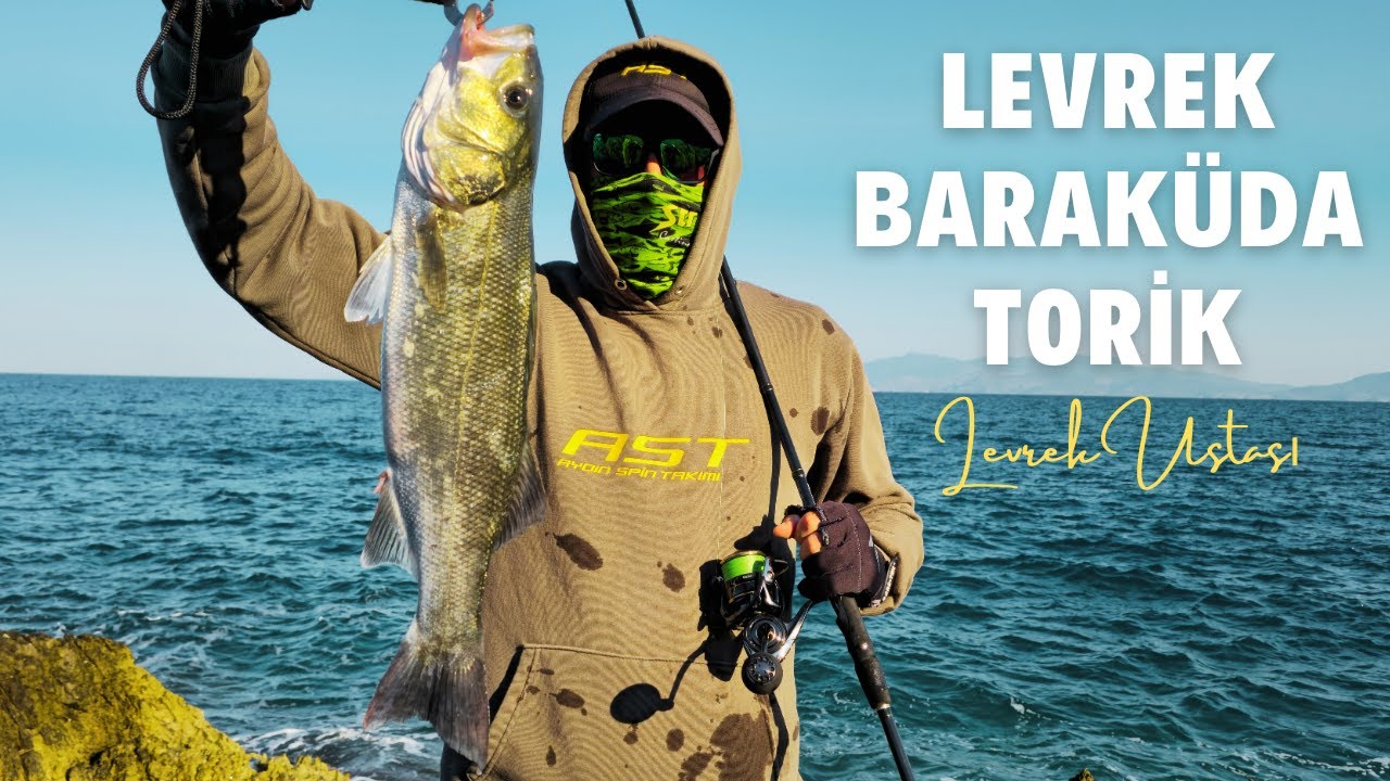 LEVREK TORİK BARAKÜDA HEPSİ BU VİDEODA !.. Kıyı Levrek Avı, Atçek Shorejig Spin Lrf Balık Avı
