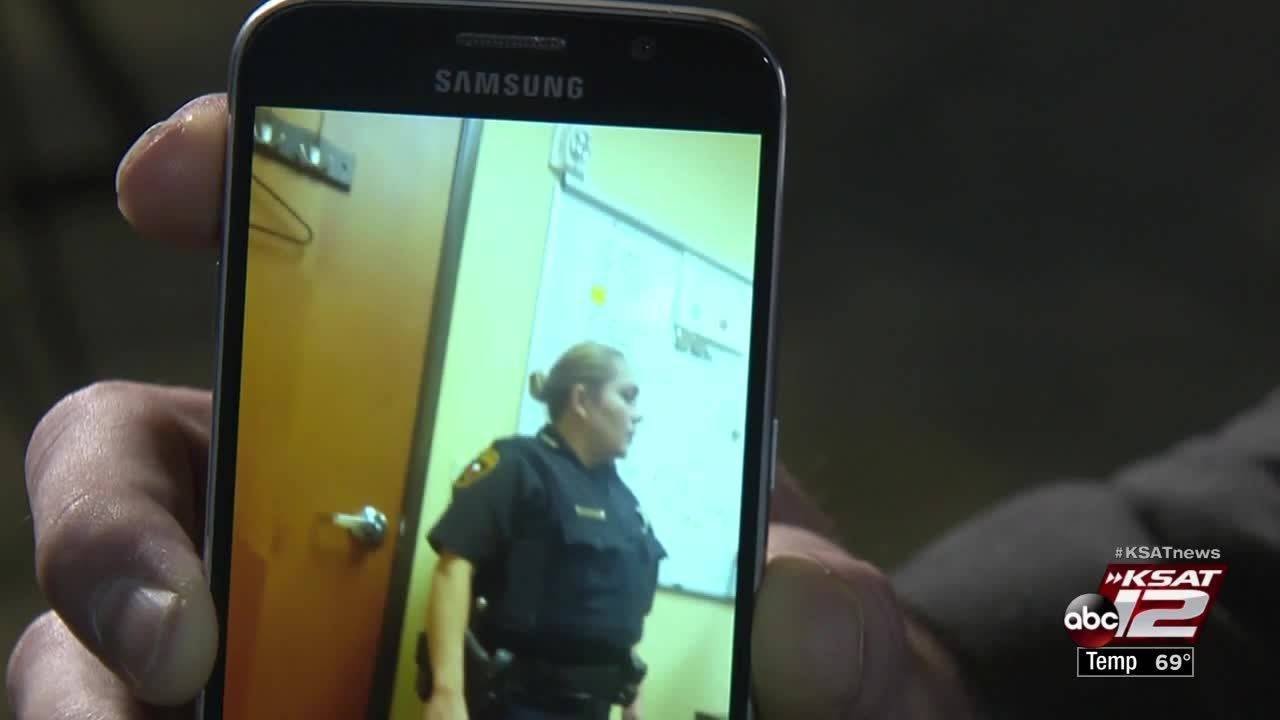 Video challenges constable's claim that deputy came at her during meeting