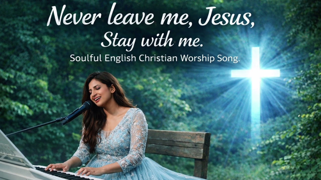 Never leave me, Jesus, Stay with me I A Soulful English Christian Worship Song 