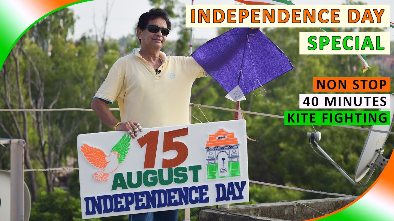 The Ultimate Independence Day Kite Fighting - 40 Minutes Of Non Stop Kite Fight | 15 August 2020