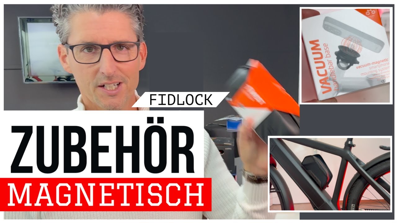 TOP ZUBEHÖR ´24 : 🚴🏼Magnetisches Fahrradzubehör FIDLOCK ! Trinkflaschen, Saddle-Bag & Smartphone 📲