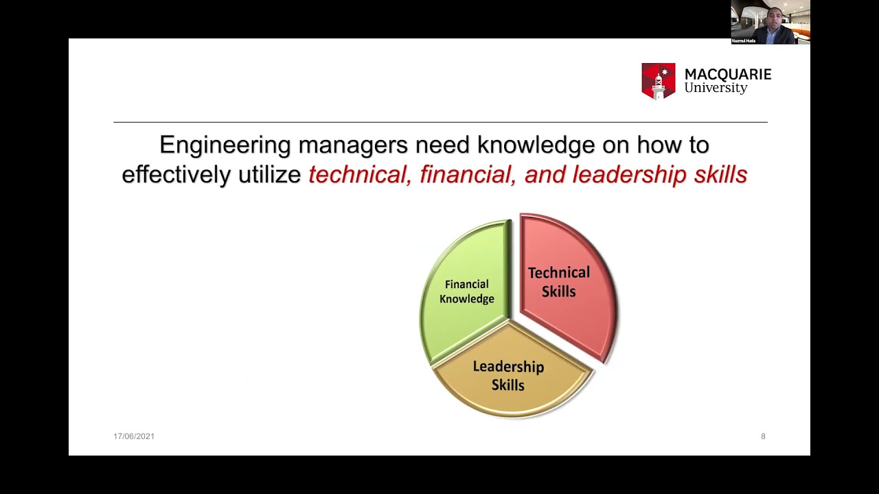 Master of Engineering Management Webinar - How to become an engineering manager