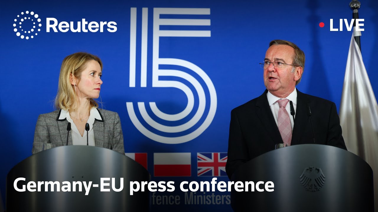 LIVE: Germany and EU hold a press conference in Berlin