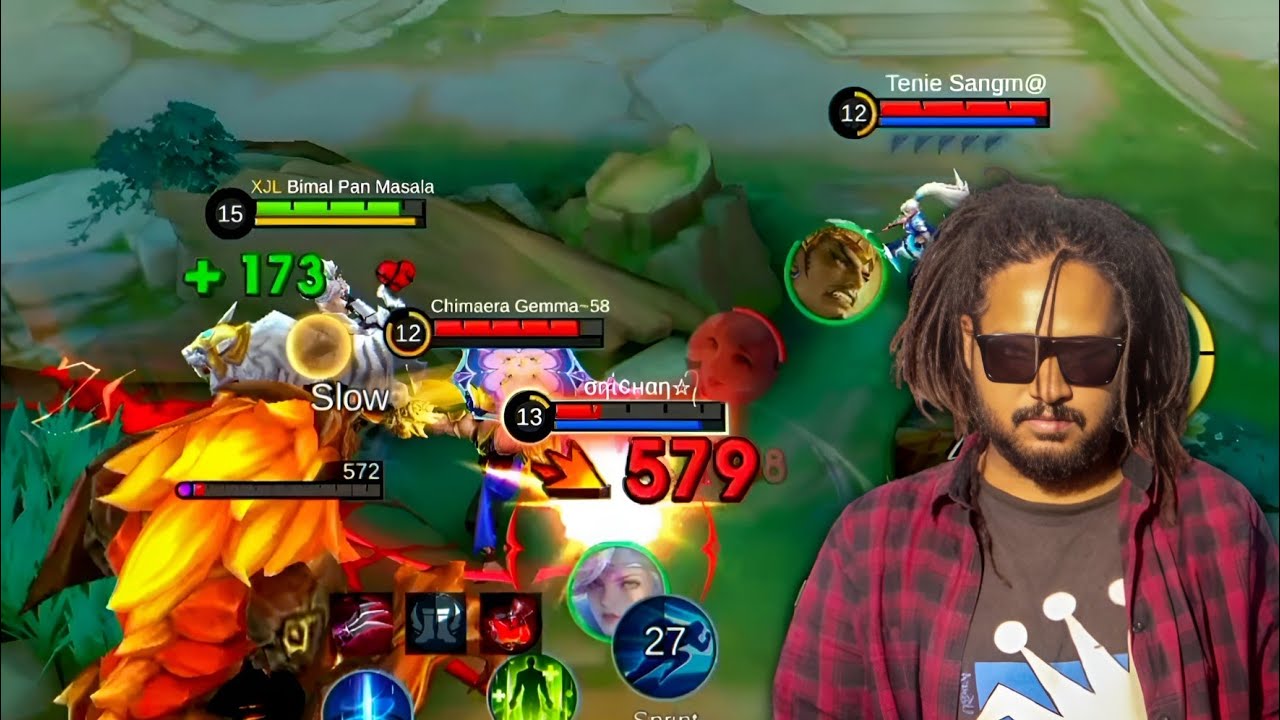 Irithel Crit Damage Hack || 24 Kills Mlbb India 
