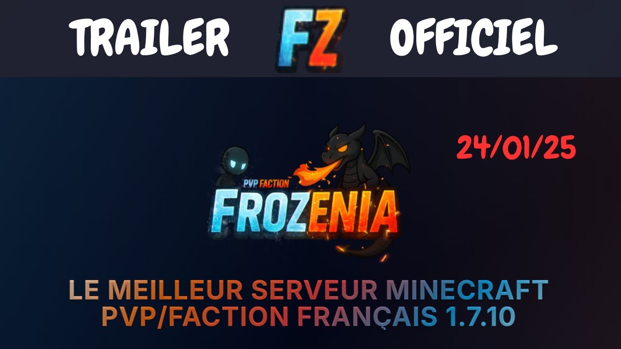FROZENIA V8-Trailer Officiel 24/01/25