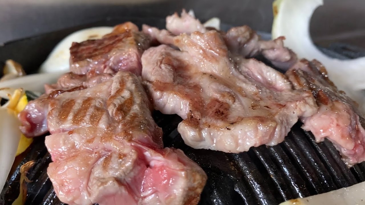 Genghis Khan (Lamb meat) BBQ “Maasan” in Tokyo, Japan