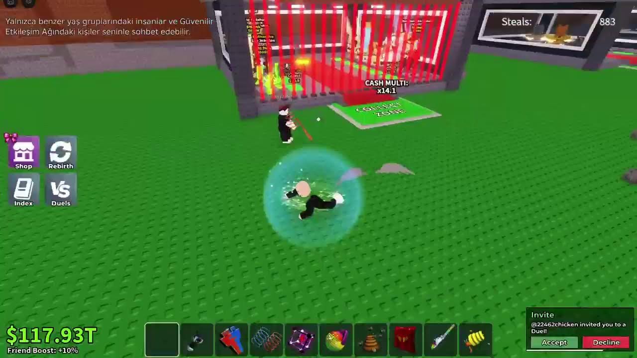 Steal a Brainrot live trading+dueling