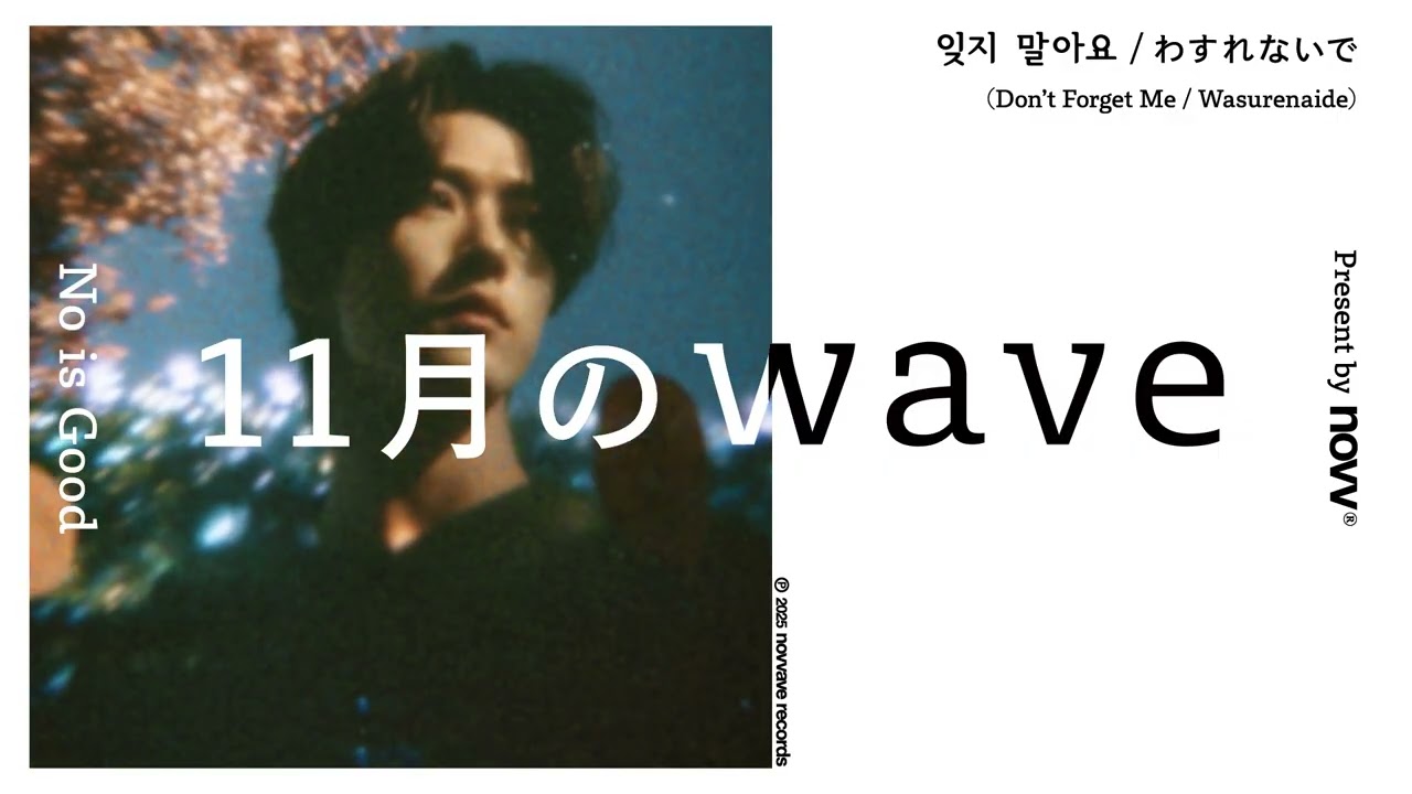 [노이즈굿]  잊지 말아요 / わすれないで (Don’t Forget Me / Wasurenaide)