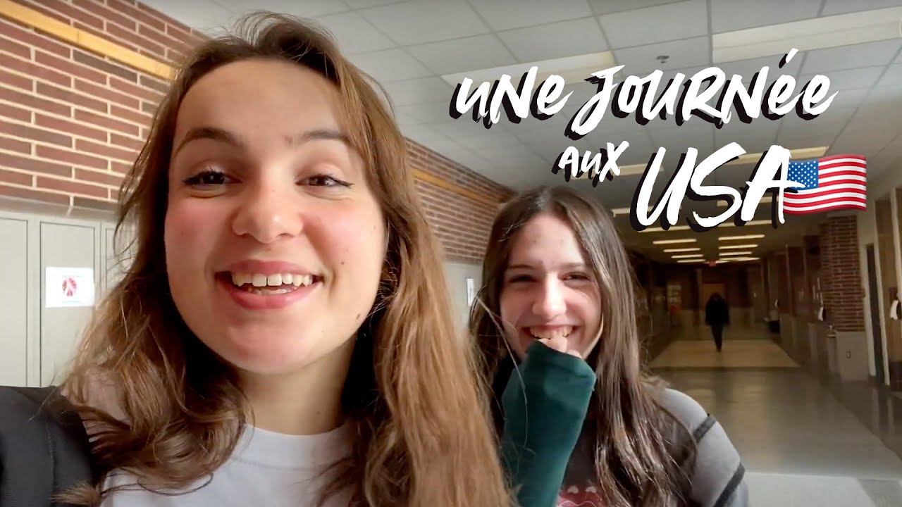 Une journée dans mon lycée américain - le vlog d'Amandine