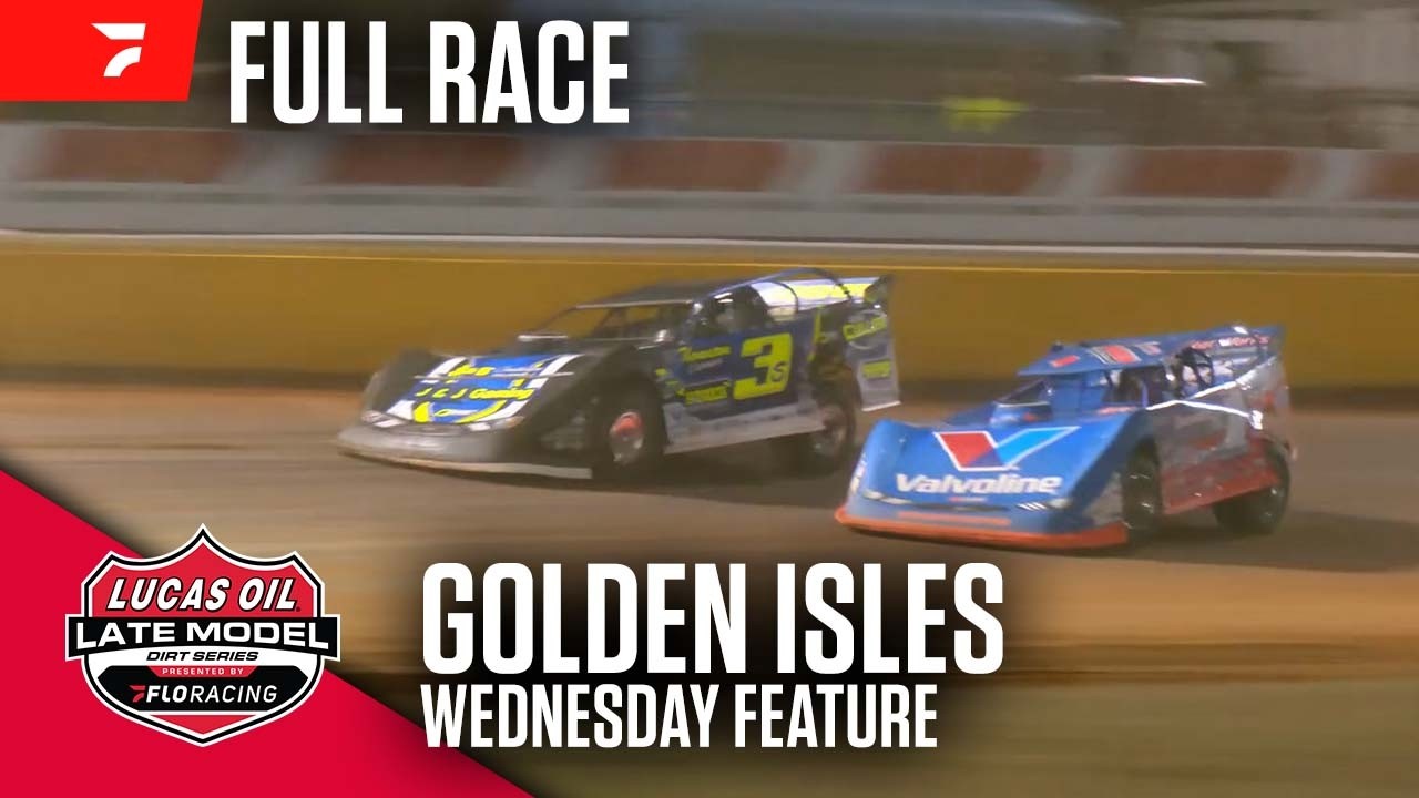FULL RACE: Lucas Oil Late Model Dirt Series Wednesday Feature at Golden Isles Speedway 3/4/26