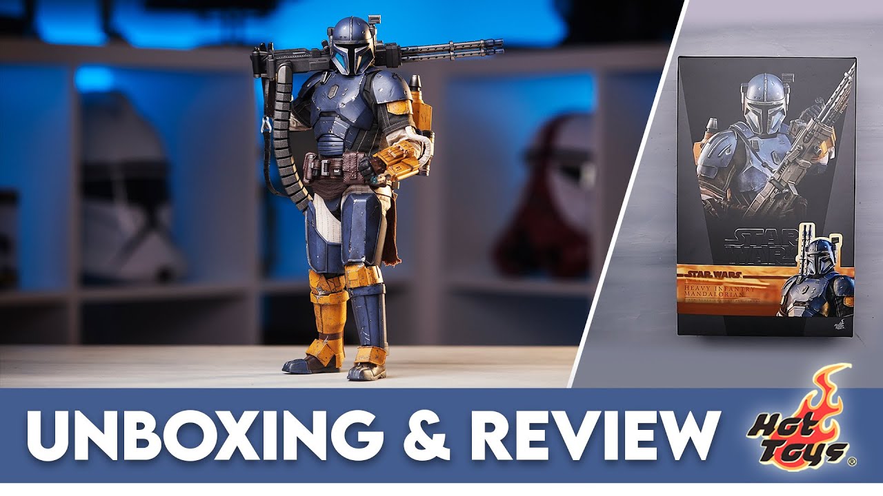 Распаковка и обзор фигурки «Тяжёлая пехота Мандалорца» от Hot Toys