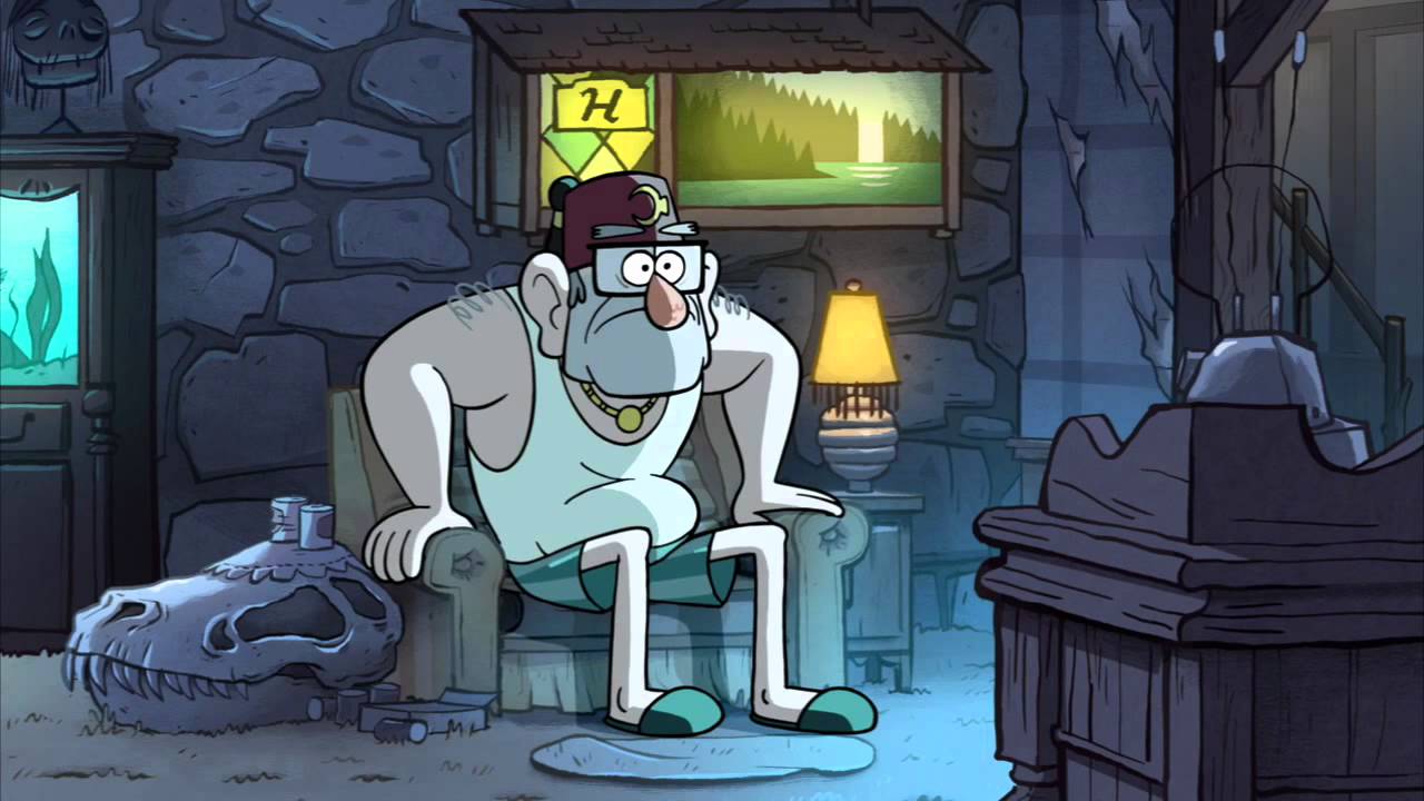 Grunkle Stan watches The Duchess Approves