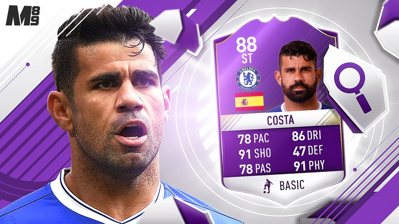 FIFA 17 POTM DIEGO COSTA REVIEW | SBC DIEGO COSTA | FIFA 17 ULTIMATE TEAM PLAYER REVIEW