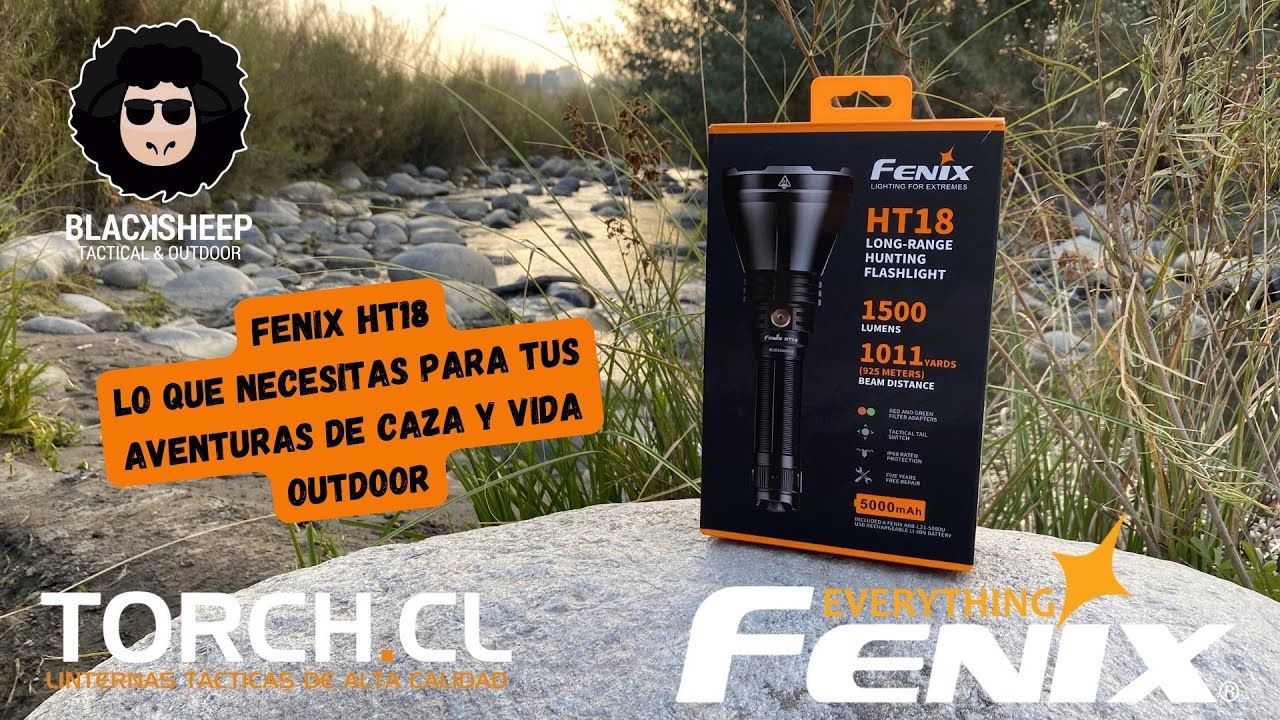 Fenix HT18 Una potente linterna outdoor y de caza