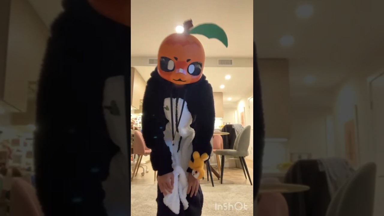 GOURDY COSPLAY!!!!! 🎃🎃 #dandysworld #cosplay #gourdy #shorts #art