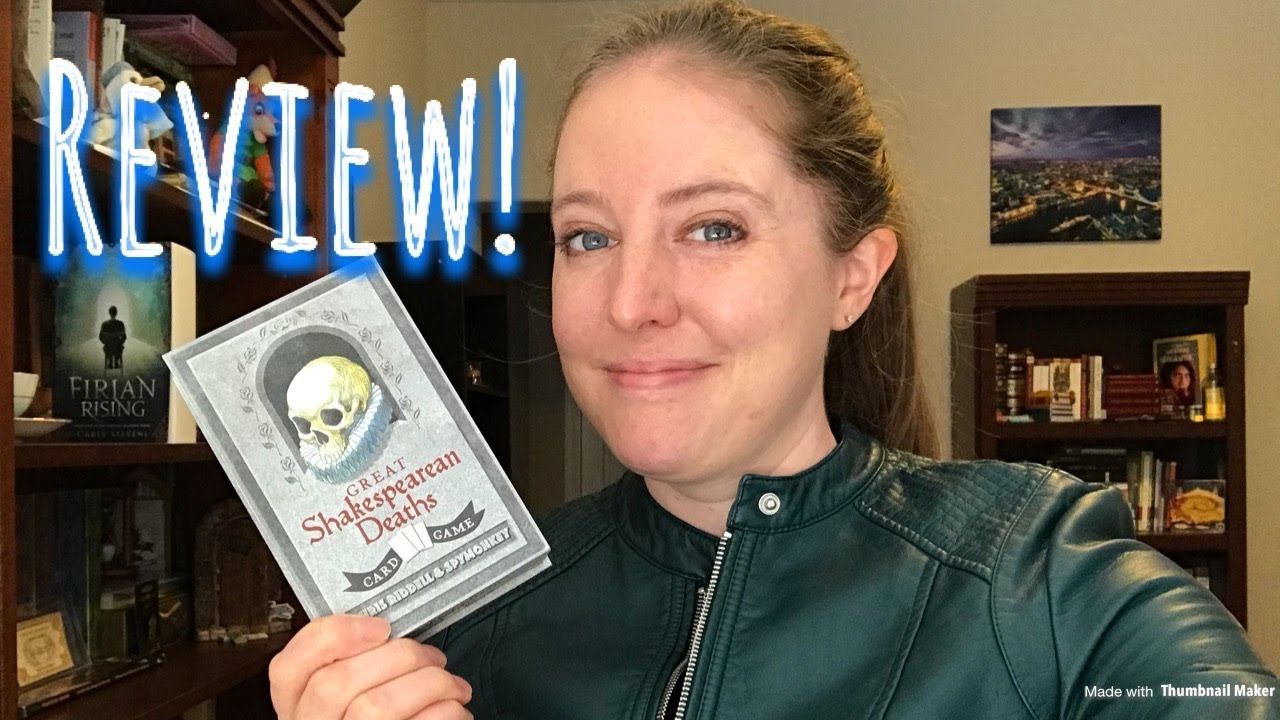 Review of Great Shakespearean Deaths Card Game