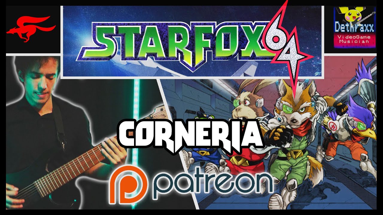 Star Fox 64: Corneria (Patreon REQUEST) | Metal Guitar Remix Cover by Dethraxx