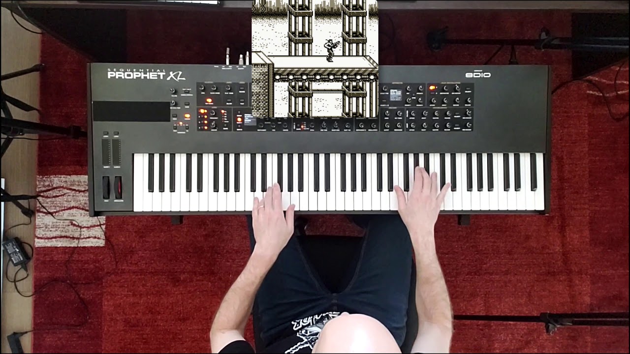 Contra Jungle Theme on Synth