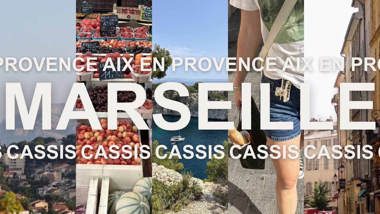 much love for marseille | thrifting hotspots, sunsets, aix en provence and cassis