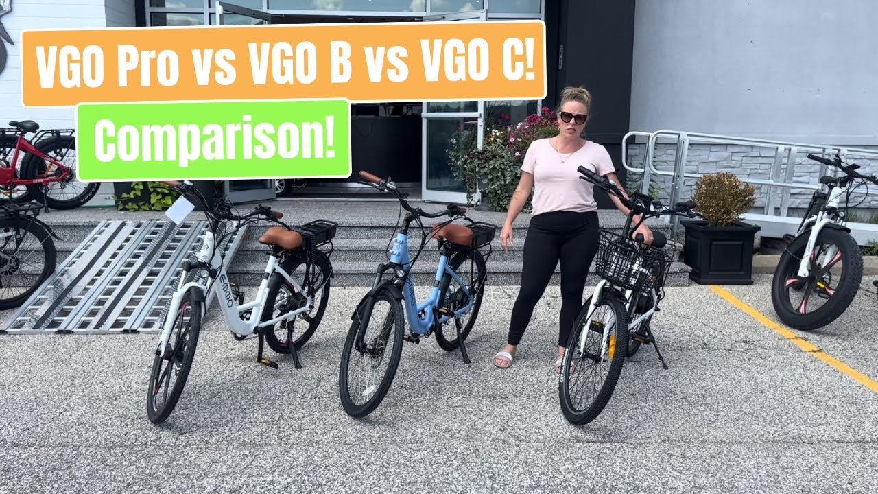 Electric Bike Comparison - Emmo VGO Pro vs VGO B vs VGO C!