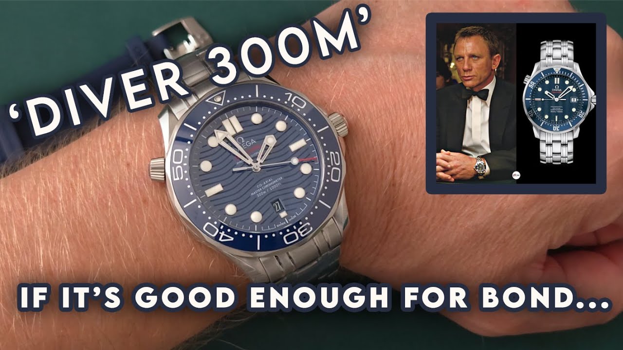 BUILT FOR THE DEEP! - Seamaster Diver 300M SS Blue Dial