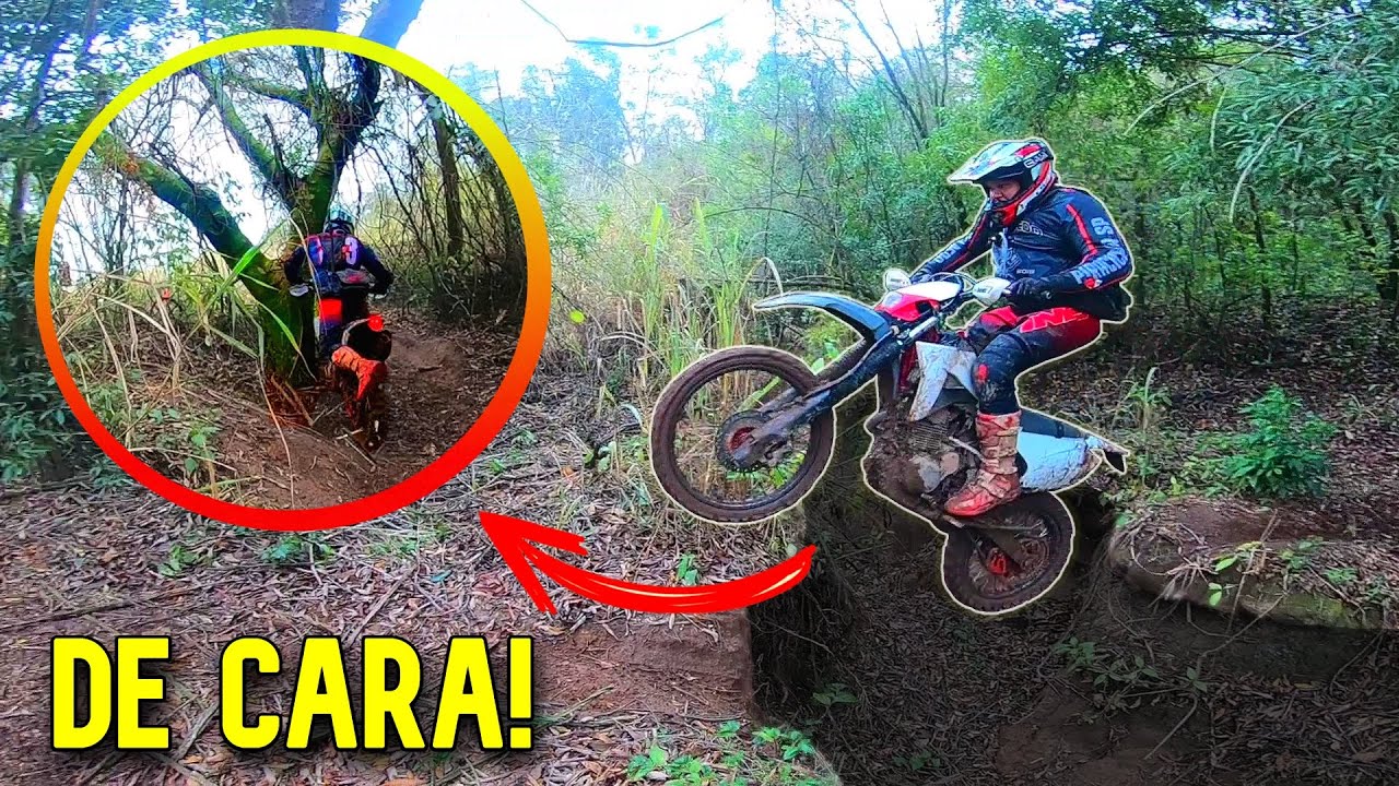 O NOVATO é MALUCO! KKK Crf250f Crf230f