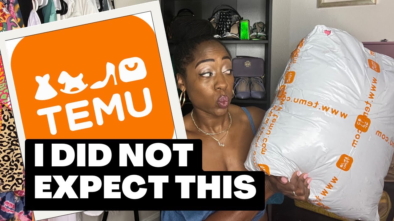 My First Temu Haul and Reaction! New Temu Haul 2023 #temu